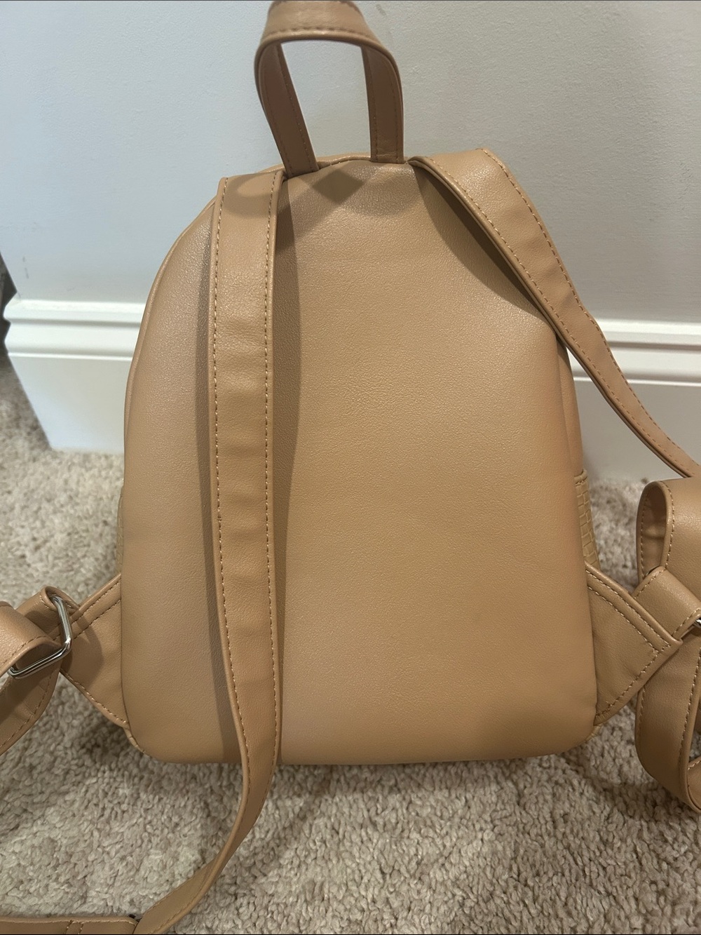 Loungefly Disney Marie & Friends Mini Backpack - White, Pink, Tan - Picture 2 of 3